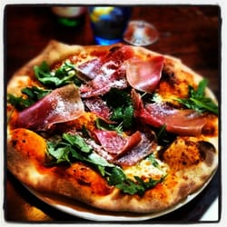 Il Girasole - Pizza Roma, so good.