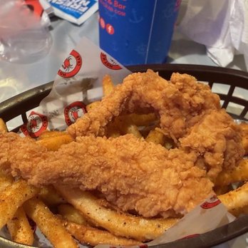 Hot N Crazy Crab - Chicken tender lunch with Cajun fries - Seafood Near Me - Brandon, Florida