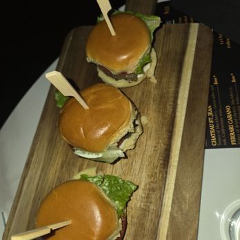 The Wine Down - SLIDERS...they were seasoned to oerfection - Wine Bars Near Me - Corona, California