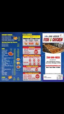 Menu photo 4 Ann Arbor Fish & Chicken Ann Arbor, MI