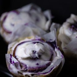 All Things Ube Desserts - Ube cinnamon rolls