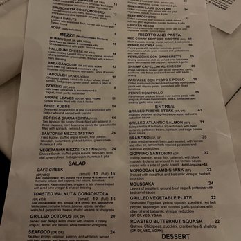 Cafe Santorini - Italian Near Me - Pasadena, California