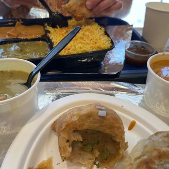 Bhojan Xpress - Not the best photo because I'd already been eating but everything here was DELICIOUS - Indian Near Me - Bellevue, Washington Bhojan Xpress - Not the best photo because I'd already been eating but everything here was DELICIOUS - Indian Near Me - Bellevue, Washington