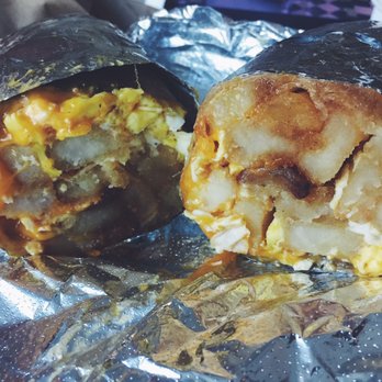 Ali Baba - Breakfast Burrito without Tapatio - Middle Eastern Near Me - Davis, California