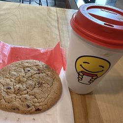 Scooter's Coffee - Cookie and hot mocha
