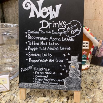 Butter A Louisiana Bakery - a menu for a new drink - Bakeries Near Me - Monroe, Louisiana