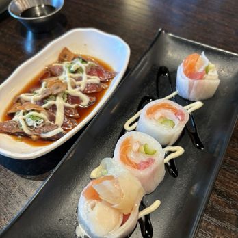 Sushi Koma - Tuna Carpaccio and Sashimi Rolls - Sushi Bars Near Me - Las Vegas, Nevada Sushi Koma - Tuna Carpaccio and Sashimi Rolls - Sushi Bars Near Me - Las Vegas, Nevada