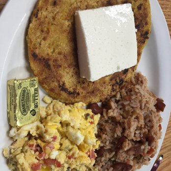 El Portal Cafe - Vegetarian breakfast- requested the choclo arepa. - Bakeries Near Me - Carrollton, Texas El Portal Cafe - Vegetarian breakfast- requested the choclo arepa. - Bakeries Near Me - Carrollton, Texas