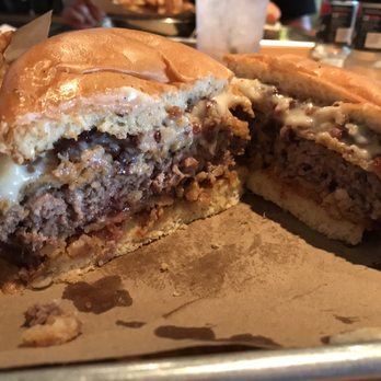 Little Stack Haystack Burgers - chicken fried burger - Burgers Near Me - Richardson, Texas