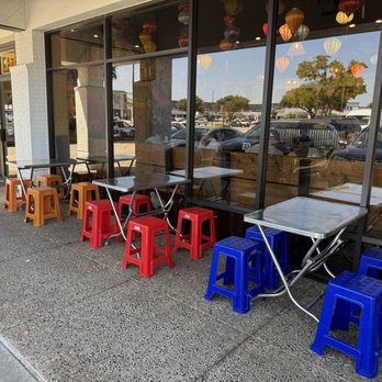 Cris and John - Outdoor seating - Vietnamese Near Me - Dallas, Texas Cris and John - Outdoor seating - Vietnamese Near Me - Dallas, Texas