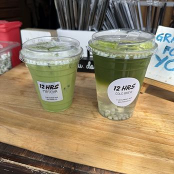 12 Hrs Matcha Cafe - Einspanner matcha and coconut matcha - Cafes Near Me - San Diego, California 12 Hrs Matcha Cafe - Einspanner matcha and coconut matcha - Cafes Near Me - San Diego, California