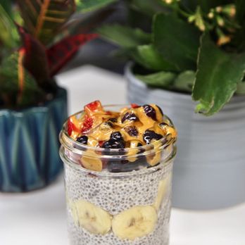 Gaia's Garden Cafe - Chia Parfait - Vegan Near Me - St. George, Utah Gaia's Garden Cafe - Chia Parfait - Vegan Near Me - St. George, Utah