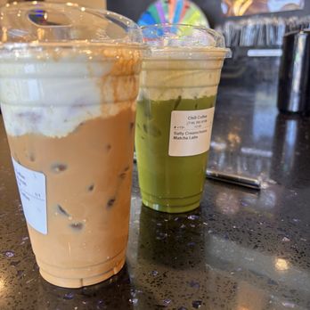 Chill Coffee - Salty cream coffee is soo yummy! My friend got the salty cream matcha. I would definitely come back and try their other flavors - Coffee & Tea Near Me - Westminster, California Chill Coffee - Salty cream coffee is soo yummy! My friend got the salty cream matcha. I would definitely come back and try their other flavors - Coffee & Tea Near Me - Westminster, California