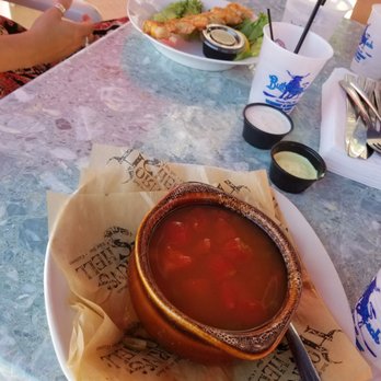 Bull on the Beach - Crab Soup and Grilled Shrimp Skewer - Seafood Near Me - Ocean City, Maryland Bull on the Beach - Crab Soup and Grilled Shrimp Skewer - Seafood Near Me - Ocean City, Maryland