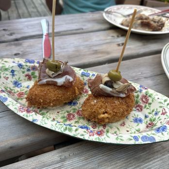 The Oar - Lamorna - Nduja croquette - Canadian (New) Near Me - Gravenhurst, Ontario