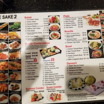 Sake Sake 2 Sushi - Menu - Sushi Bars Near Me - Upland, California