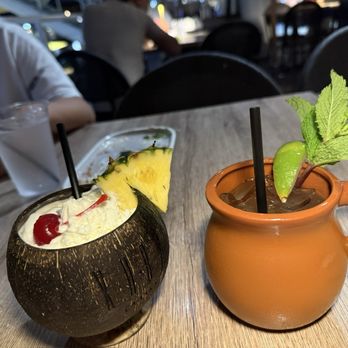 Kuba On The Bay - Pina colada and another strong drink - Cuban Near Me - Miami, Florida Kuba On The Bay - Pina colada and another strong drink - Cuban Near Me - Miami, Florida