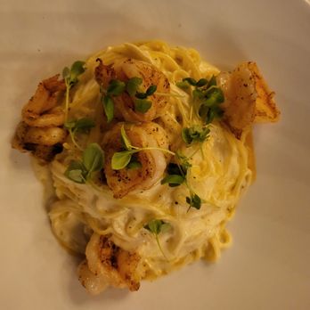 Don Cheech - a plate of pasta with shrimp and scallops - Italian Near Me - Staten Island, New York