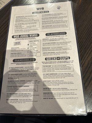 Menu photo 4 WOB Bar & Kitchen Annapolis Annapolis, MD