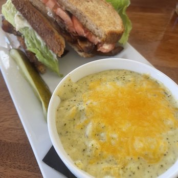 Ferguson House - BLT special with choice of side. Broccoli cheese soup - Breakfast & Brunch Near Me - Nashville, Indiana