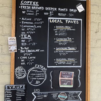 Left Bank Coffeehouse - Menu. - Coffee & Tea Near Me - Covington, Kentucky
