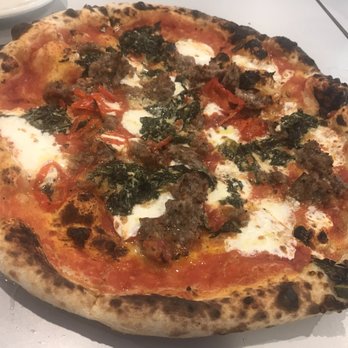 Talula's - Sausage, Calabrian, kale pizza - Pizza Near Me - Asbury Park, New Jersey Talula's - Sausage, Calabrian, kale pizza - Pizza Near Me - Asbury Park, New Jersey