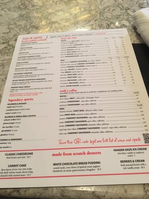 Menu photo 3 Ruth's Chris Steak House Indianapolis, IN Menu photo 3 Ruth's Chris Steak House Indianapolis, IN