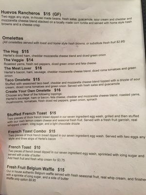 Menu photo 2 The Hen and Hog Cafe Courtenay, BC