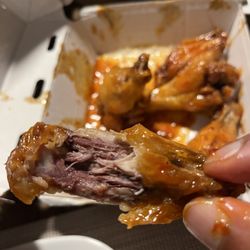 Buffalo Wild Wings - Looks like deer meat