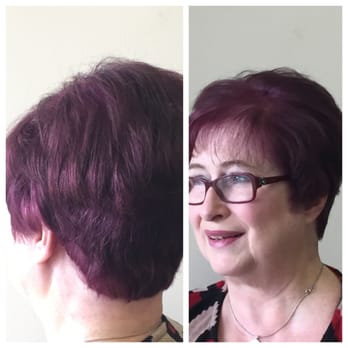 Carolen Gray Salon - Violet reds are for my sassy clients! - Hair Salons Near Me - Plano, Texas