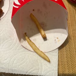 Wendy's - Hairy fries.