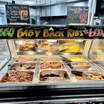 Lowe’s West Texas BBQ - Some of what they had to offer, not counting all the salads and desserts! - Barbeque Near Me - Colorado City, Texas Lowe’s West Texas BBQ - Some of what they had to offer, not counting all the salads and desserts! - Barbeque Near Me - Colorado City, Texas