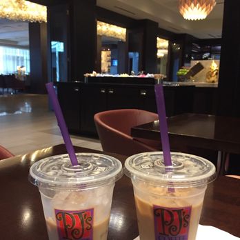 PJ's Coffee - Salted caramel iced latte - Coffee & Tea Near Me - Houston, Texas PJ's Coffee - Salted caramel iced latte - Coffee & Tea Near Me - Houston, Texas