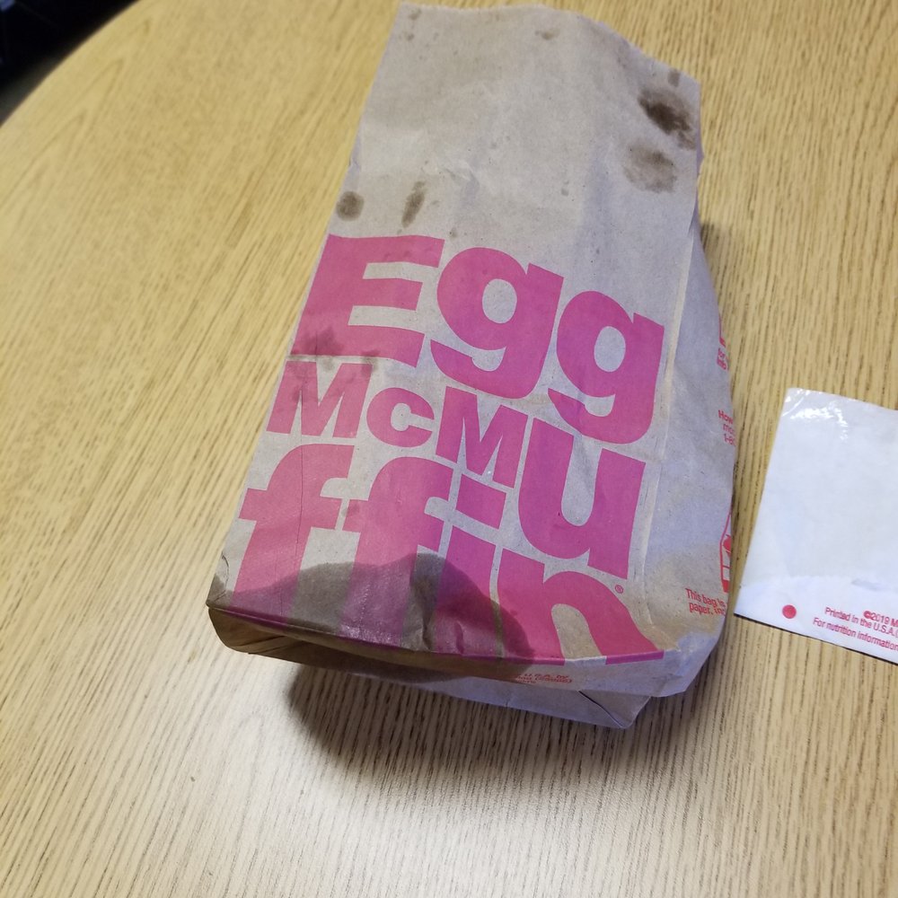 McDonald's - a bag of food on a table - Fast Food Near Me - Alliance, Nebraska