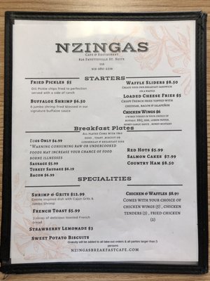 Menu photo 4 Nzinga's Kitchen Durham, NC