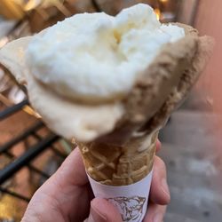 Amorino Gelato - Caramel coconut and coffee gelato