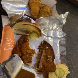 McDonald's - Wow their chicken sandwich is really going down the drain...