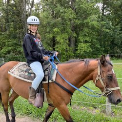 YMCA Storer Camps - There's no better way to explore our 1200 acres than on horseback!
