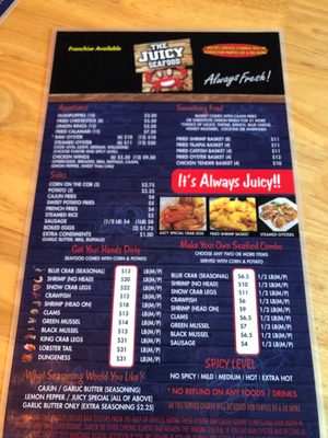 Menu photo 4 The Juicy Seafood Montgomery, AL
