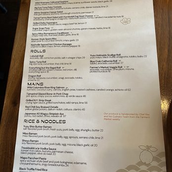 Ryla - Menu - Asian Fusion Near Me - Hermosa Beach, California Ryla - Menu - Asian Fusion Near Me - Hermosa Beach, California