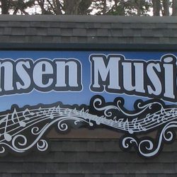 Jansen Music - New sign at our new location, 7960J Soquel, in Aptos
