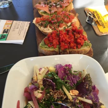 Postino Central - Hannah salad and bruschetta. - Wine Bars Near Me - Phoenix, Arizona