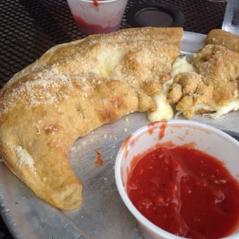 Mellow Mushroom - Cheese calzone! Yum! - Pizza Near Me - Durham, North Carolina Mellow Mushroom - Cheese calzone! Yum! - Pizza Near Me - Durham, North Carolina