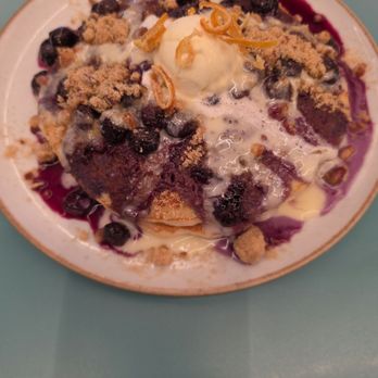 Hatch Early Mood Food - Blueberry pancakes - Breakfast & Brunch Near Me - Edmond, Oklahoma