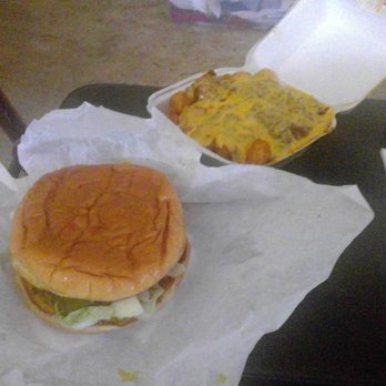 Bonus Burger - Cheeseburger and Chili Cheese Tater Tots. - Burgers Near Me - Lubbock, Texas Bonus Burger - Cheeseburger and Chili Cheese Tater Tots. - Burgers Near Me - Lubbock, Texas