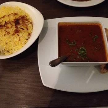 Zaaffran - Beef (not lamb) Vindaloo with Saffron Rice (extra) - Indian Near Me - Sydney, NSW Zaaffran - Beef (not lamb) Vindaloo with Saffron Rice (extra) - Indian Near Me - Sydney, NSW