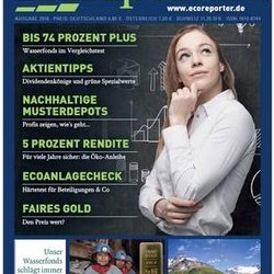 Ecoreporter.de - Einmal im Jahr gibt ECOreporter.de ergänzend ein gedrucktes Magazin heraus.