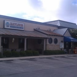 Mayflower Seafood and Restaurant - View of building from the parking lot
