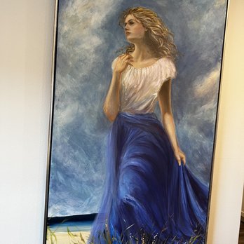 818 Installation - I'm a very large painting he hung for me - Furniture Assembly Near Me