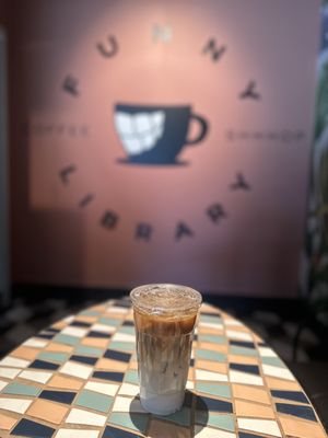 Funny Library Coffee Shop by null
